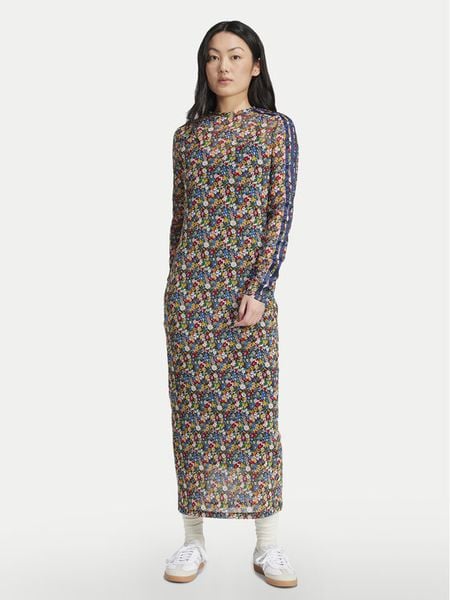 Adidas Sukienka codzienna Liberty London Mesh JC7773 Kolorowy Slim Fit. Sukienki damskie Adidas, na co dzień, xs, bez wzorów, z meshu, bez kołnierzyka, bez ramiączek, proste. Za 249.99 zł.