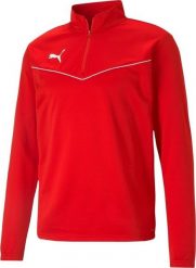 Puma Bluza męska Puma teamRISE 1 4 Zip Top czerwona 657394 01. Czerwone bluzy męskie Puma, m, bez wzorów, bez ramiączek, bez kaptura. Za 154.94 zł.