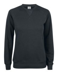 Clique Bluza Premium OC Roundneck Damska z bawełny organicznej – black. Czarne bluzy damskie CLIQUE, s, bez wzorów, z bawełny, bez ramiączek, bez kaptura. Za 226.96 zł.