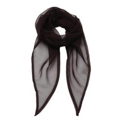 Szalik Damski Szyfon. Czerwone szaliki damskie PREMIER, bez wzorów, z materiału. Za 73.99 zł.