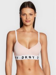 DKNY Biustonosz push-up DK4518 Różowy. Czerwone biustonosze DKNY, bez wzorów, z bawełny. Za 139.99 zł.