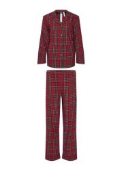 Polo Ralph Lauren Piżama 4P8043 Czerwony Relaxed Fit. Czerwone piżamy damskie Polo Ralph Lauren, bez wzorów, z bawełny, bez ramiączek. Za 799.99 zł.