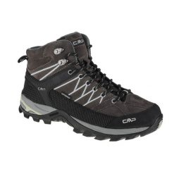Buty trekkingowe męskie, CMP Rigel Mid. Szare trekkingi męskie CMP, z materiału, bez zapięcia. Za 379.99 zł.