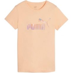 T-shirt Damski ESS+ Summer Daze. Brązowe t-shirty damskie Puma, s, bez wzorów, sportowe, bez kołnierzyka, bez ramiączek. Za 138.99 zł.
