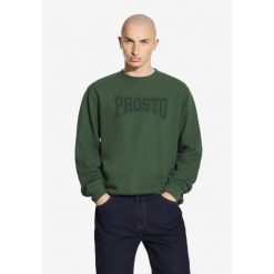 Bluza sportowa męska Prosto College bez kaptura. Zielone bluzy sportowe męskie Prosto., m, bez wzorów, bez kaptura. Za 249.99 zł.
