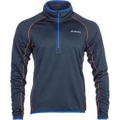 COLUMBIA Mount Powder Half Zip Fleece Collegiate Navy L. Niebieskie bluzy męskie Columbia, l, bez wzorów, sportowe, bez ramiączek, bez kaptura. W wyprzedaży za 209.00 zł.