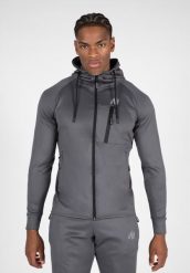 Scottsdale Kurtka dresowa - Szary. Szare kurtki męskie GORILLA WEAR, s, bez wzorów, z dresówki, bez kaptura. Za 258.00 zł.