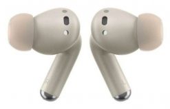 Słuchawki Motorola MOTO Buds+ Pumice Stone. Brązowe słuchawki bezprzewodowe Motorola. Za 335.99 zł.