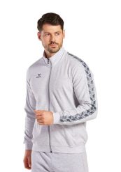 Kurtka dresowa Erima Essential Team. Szare kurtki męskie Erima, l, bez wzorów, z dresówki, retro, bez kaptura. Za 253.50 zł.