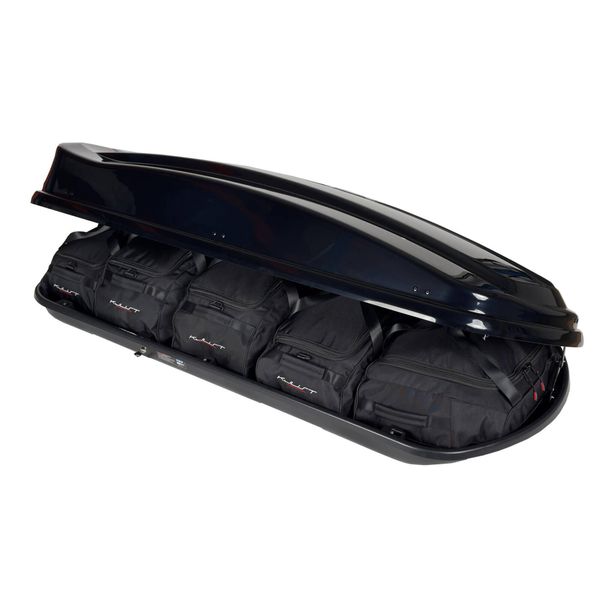 Torby Do Boksu Dachowego Levup Space 530 Duo 5Szt Kjust. Czarne torby podróżne damskie KJUST, bez wzorów. Za 1,032.00 zł.