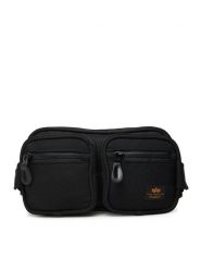 Alpha Industries Nerka 156943 Czarny. Czarne saszetki i nerki męskie Alpha Industries, bez wzorów, z materiału. Za 139.99 zł.