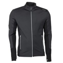 Kurtka softshell męska CMP. Czarne kurtki sportowe męskie CMP, na zimę, l, bez wzorów, z softshellu, bez kaptura. Za 371.50 zł.