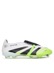 Adidas Buty do piłki nożnej Predator Pro Fold-Over Tongue Firm Ground JS4071 Biały. Białe buty sportowe męskie Adidas, bez wzorów, ze skóry, bez zapięcia. Za 489.99 zł.