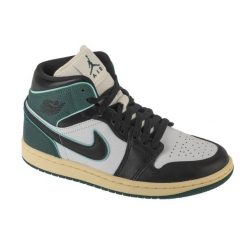 Buty sportowe Sneakersy damskie, Air 1 Mid SE. Białe obuwie sportowe damskie Jordan, bez wzorów, bez zapięcia, trekkingowe. Za 549.99 zł.