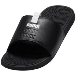 Klapki Puma Cool Cat 2.0 Seeing 398488 02 czarne. Czarne klapki męskie bez wzorów, bez zapięcia. Za 184.36 zł.