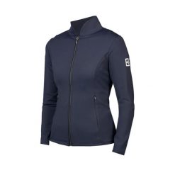 Kurtka do jazdy konnej z zamkiem dla kobiet EQPRO Hyacinth. Czarne kurtki sportowe damskie Horka, l, bez wzorów, bez ramiączek, bez kaptura, do jazdy konnej. Za 357.50 zł.