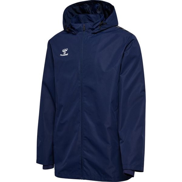 Kurtka wodoodporna Hummel Authentic. Niebieskie kurtki męskie Hummel, xl, bez wzorów, z poliesteru, bez kaptura. Za 372.00 zł.