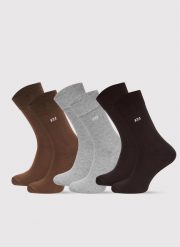 PAKO LORENTE - Zestaw skarpet męskich. Skarpety męskie Pako Lorente, bez wzorów, z bawełny. Za 89.99 zł.