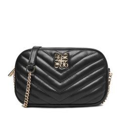 Torebka Nine West. Czarne listonoszki damskie Nine West, bez wzorów, bez dodatków. Za 169.99 zł.
