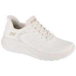 Buty sportowe Sneakersy damskie, Slip-Ins: Sport Squad Chaos - Current Muse. Szare obuwie sportowe damskie Skechers, bez wzorów, z materiału, bez zapięcia, trekkingowe, Skechers Sport. Za 394.00 zł.