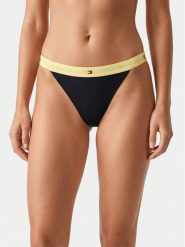Tommy Hilfiger Komplet stringów UW0UW06518 Czarny. Czarne majtki damskie Tommy Hilfiger, z bawełny. Za 169.99 zł.
