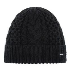 Czapka zimowa damska Eisbar Afratos MU. Czarne czapki damskie Eisbar, na zimę, bez wzorów, sportowe. Za 159.99 zł.