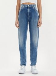 Replay Jeansy WB471.000.581 Niebieski Balloon Fit. Niebieskie jeansy damskie Replay, bez wzorów, z jeansu. Za 859.99 zł.