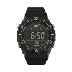 Zegarek Casio. Czarne zegarki męskie Casio, bez wzorów. Za 249.99 zł.