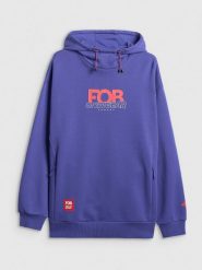 4F Bluza dresowa nierozpinana z kapturem męska - fioletowa S. Fioletowe bluzy męskie 4F, m, bez wzorów, z dresówki, klasyczne, bez ramiączek, z kapturem. Za 249.99 zł.