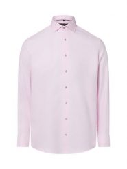 Finshley & Harding koszula non-iron Mężczyźni Modern Fit Bawełna różowy|wielokolorowy, 39. Czerwone koszule męskie Finshley & Harding, m, bez wzorów, z bawełny, biznesowe, bez kołnierzyka, bez ramiączek. Za 229.95 zł.