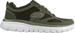 Skechers Buty męskie Burns Agoura 52635 OLV 42. Buty sportowe męskie Skechers, bez wzorów, bez zapięcia. Za 268.91 zł.