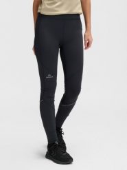 Damskie legginsy z wysokim stanem Newline Race. Czarne legginsy damskie Newline, bez wzorów, z dżerseju. Za 213.25 zł.