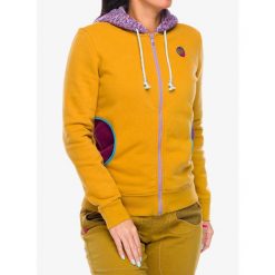 Bluza z kapturem damska E9 Bea. Żółte bluzy damskie E9, xs, bez wzorów, casualowe, bez ramiączek, z kapturem. Za 429.99 zł.
