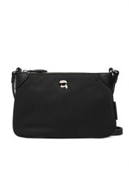 KARL LAGERFELD Torebka A4W32009 Czarny. Czarne listonoszki damskie KARL LAGERFELD, bez wzorów, z materiału, bez dodatków. Za 439.99 zł.
