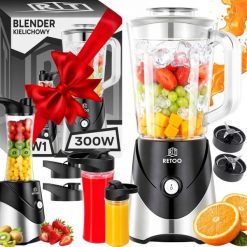 Blender kielichowy Camry BLENDER KIELICHOWY 10w1 DO SMOOTHIE KOKTAJLI 1,2L 2 BIDONY 300W STAL INOX. Blendery Camry. Za 324.99 zł.