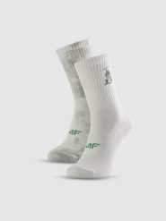 4F Skarpetki długie (3-pack) damskie - zielone 35-38. Zielone skarpetki damskie 4F, bez wzorów. Za 49.99 zł.
