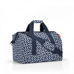 Torba allrounder l signature navy. Niebieskie torby na ramię męskie Reisenthel, bez wzorów, z materiału, na ramię, duże. Za 315.00 zł.