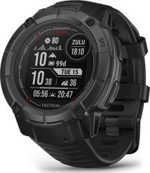 Zegarek sportowy Garmin Instinct 2X Solar Tactical Edition Czarny (010-02805-03). Czarne zegarki sportowe Garmin, bez wzorów. Za 1,639.00 zł.
