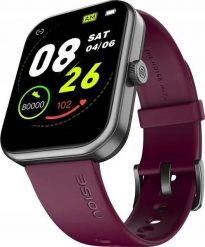 Smartwatch Noise Pulse 2 Max (Fioletowy). Fioletowe zegarki smartwatch DT NO.1, bez wzorów. Za 77.61 zł.