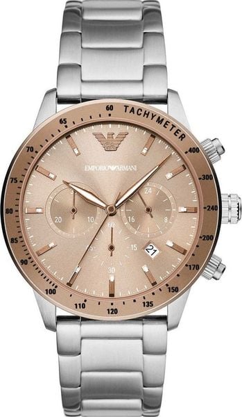 Zegarek Emporio Armani Zegarek Męski Armani AR11352 ( 43 mm). Zegarki męskie Emporio Armani, bez wzorów. Za 473.71 zł.