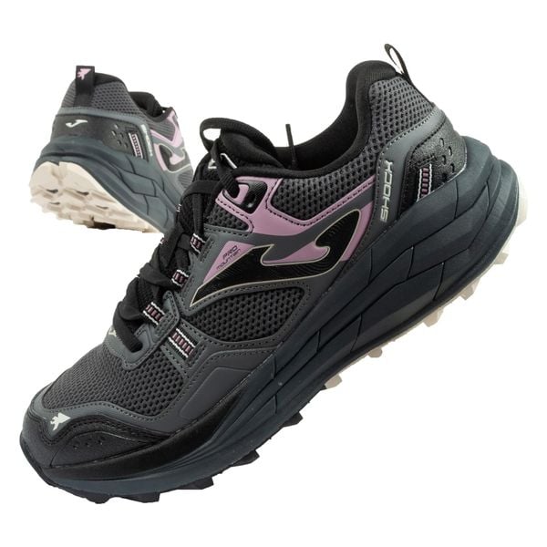 Buty trekkingowe trailowe sportowe damskie Joma Shock Lady 2522. Czarne obuwie sportowe damskie Joma, bez zapięcia. W wyprzedaży za 189.05 zł.