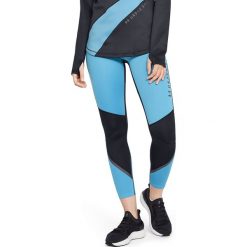 Under Armour ColdGear® Armour Legginsy Niebieski. Niebieskie legginsy damskie Under Armour, bez wzorów, z elastanu. Za 257.95 zł.