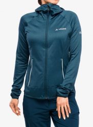 Bluza polarowa damska Vaude Tekoa Fleece Jacket II. Niebieskie bluzy damskie Vaude, m, bez wzorów, z elastanu, sportowe, bez ramiączek, bez kaptura. Za 425.95 zł.