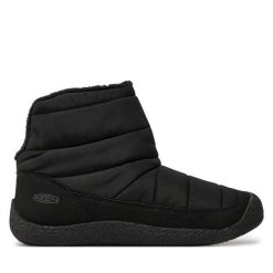 Botki Keen. Czarne botki damskie Keen, bez wzorów, bez obcasa, na płaskiej podeszwie, bez zapięcia. Za 309.99 zł.