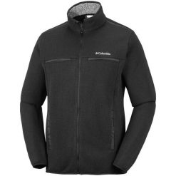 COLUMBIA Bluza męska Terpin Point III Full Zip Black M. Czarne bluzy męskie Columbia, m, bez wzorów, z polaru, sportowe, bez ramiączek, bez kaptura. W wyprzedaży za 219.00 zł.