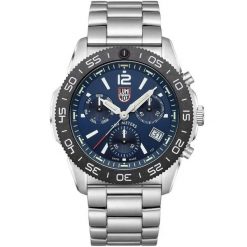 Zegarek męski Luminox XS.3144, Quartz, 44mm, 20ATM. Szare zegarki męskie Luminox, bez wzorów, z materiału, ze stali. Za 3,420.85 zł.