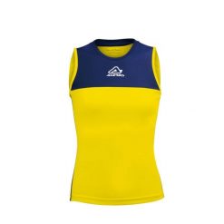 Damski tank top Acerbis Vicky. Niebieskie topy damskie ACERBIS, bez wzorów, eleganckie, bez kołnierzyka, bez ramiączek. Za 130.50 zł.