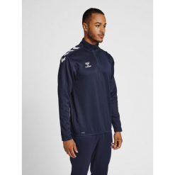 Bluza do piłki ręcznej dla dorosłych Hummel hml CORE XK. Niebieskie bluzy damskie Hummel, s, bez wzorów, sportowe, bez ramiączek, bez kaptura. Za 204.00 zł.
