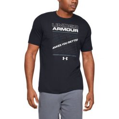 Under Armour Makes You Better Koszulka Czarny. Czarne t-shirty męskie Under Armour, s, bez wzorów, z bawełny, bez kołnierzyka, bez ramiączek. Za 119.95 zł.
