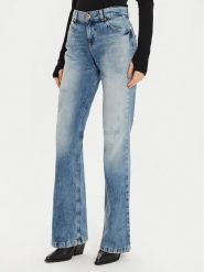Just Cavalli Jeansy 77PAB513 Niebieski Flare Fit. Niebieskie jeansy damskie Just Cavalli, bez wzorów, z bawełny. Za 529.99 zł.